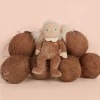 Olli Ella Soft Toys|Small World Play|Dinky Dinkums Fruity Cuties - Coco Coconut