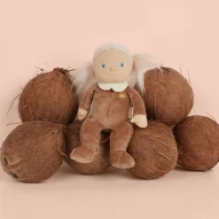 Olli Ella Soft Toys|Small World Play|Dinky Dinkums Fruity Cuties - Coco Coconut