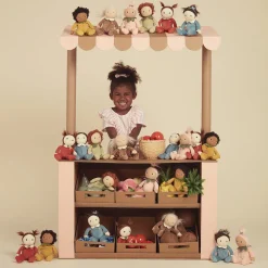 Olli Ella Soft Toys|Small World Play|Dinky Dinkums Fruity Cuties - Coco Coconut