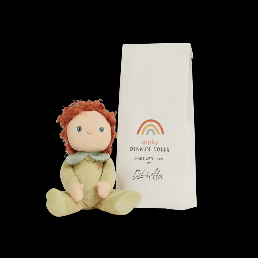 Olli Ella Soft Toys|Small World Play|Dinky Dinkums Fruity Cuties - Patty Pear