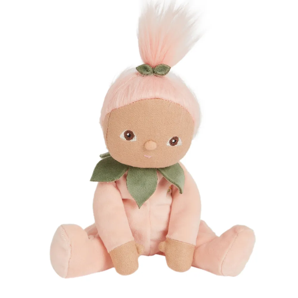 Olli Ella Indoor Play|Soft Toys|Dinky Dinkums Fruity Cuties - Peggy Peach