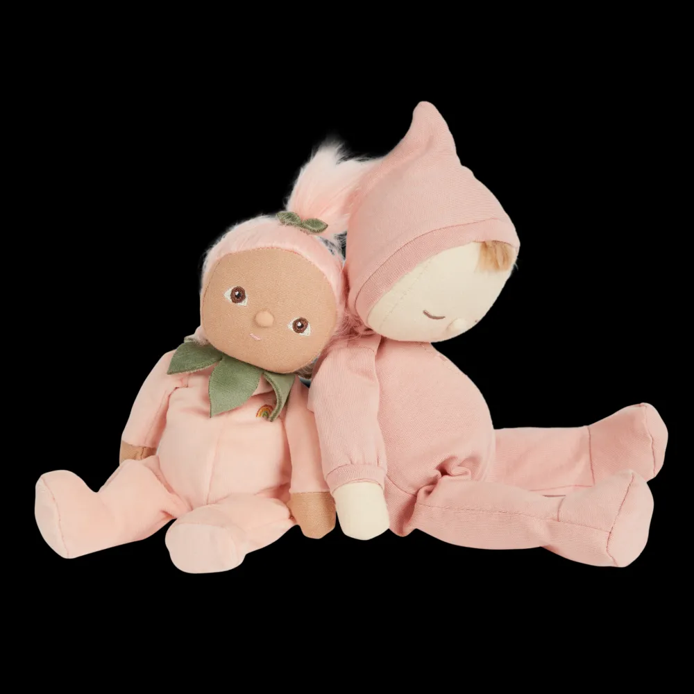 Olli Ella Indoor Play|Soft Toys|Dinky Dinkums Fruity Cuties - Peggy Peach
