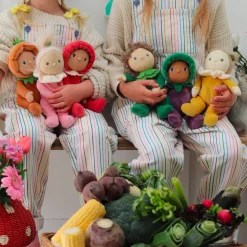 Olli Ella Soft Toys|Small World Play|Dinky Dinkums Happy Harvest - Gene Greens