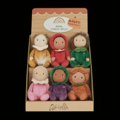 Olli Ella Soft Toys|Small World Play|Dinky Dinkums Happy Harvest - Multi Pack