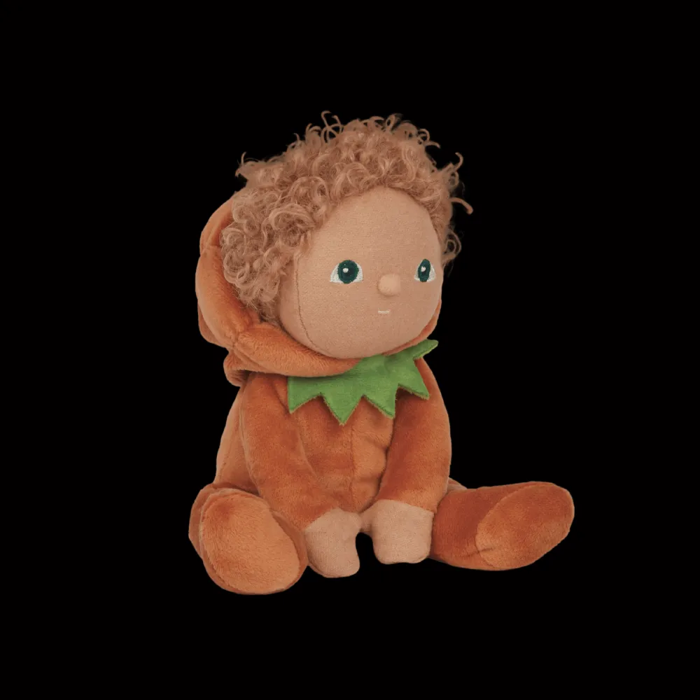 Olli Ella Soft Toys|Small World Play|Dinky Dinkums Happy Harvest - Perry Pumpkin