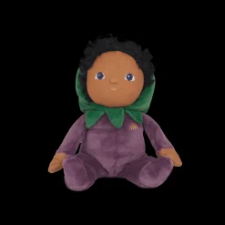 Olli Ella Soft Toys|Small World Play|Dinky Dinkums Happy Harvest - Ellis Eggplant