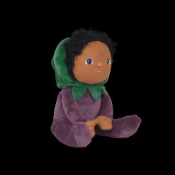 Olli Ella Soft Toys|Small World Play|Dinky Dinkums Happy Harvest - Ellis Eggplant