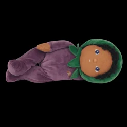 Olli Ella Soft Toys|Small World Play|Dinky Dinkums Happy Harvest - Ellis Eggplant