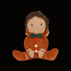 Olli Ella Soft Toys|Small World Play|Dinky Dinkums Jolly Dollies - Georgie Gingerbread