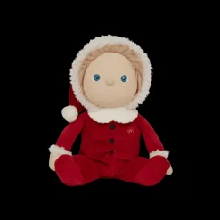 Olli Ella Soft Toys|Small World Play|Dinky Dinkums Jolly Dollies - Sammy Santa