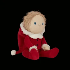 Olli Ella Soft Toys|Small World Play|Dinky Dinkums Jolly Dollies - Sammy Santa