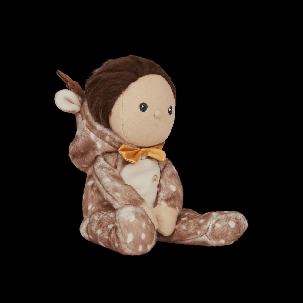 Olli Ella Soft Toys|Small World Play|Dinky Dinkums Jolly Dollies - Riley Reindeer
