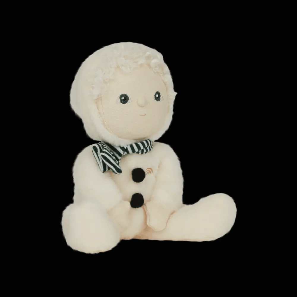 Olli Ella Soft Toys|Small World Play|Dinky Dinkums Jolly Dollies - Sidney Snowman