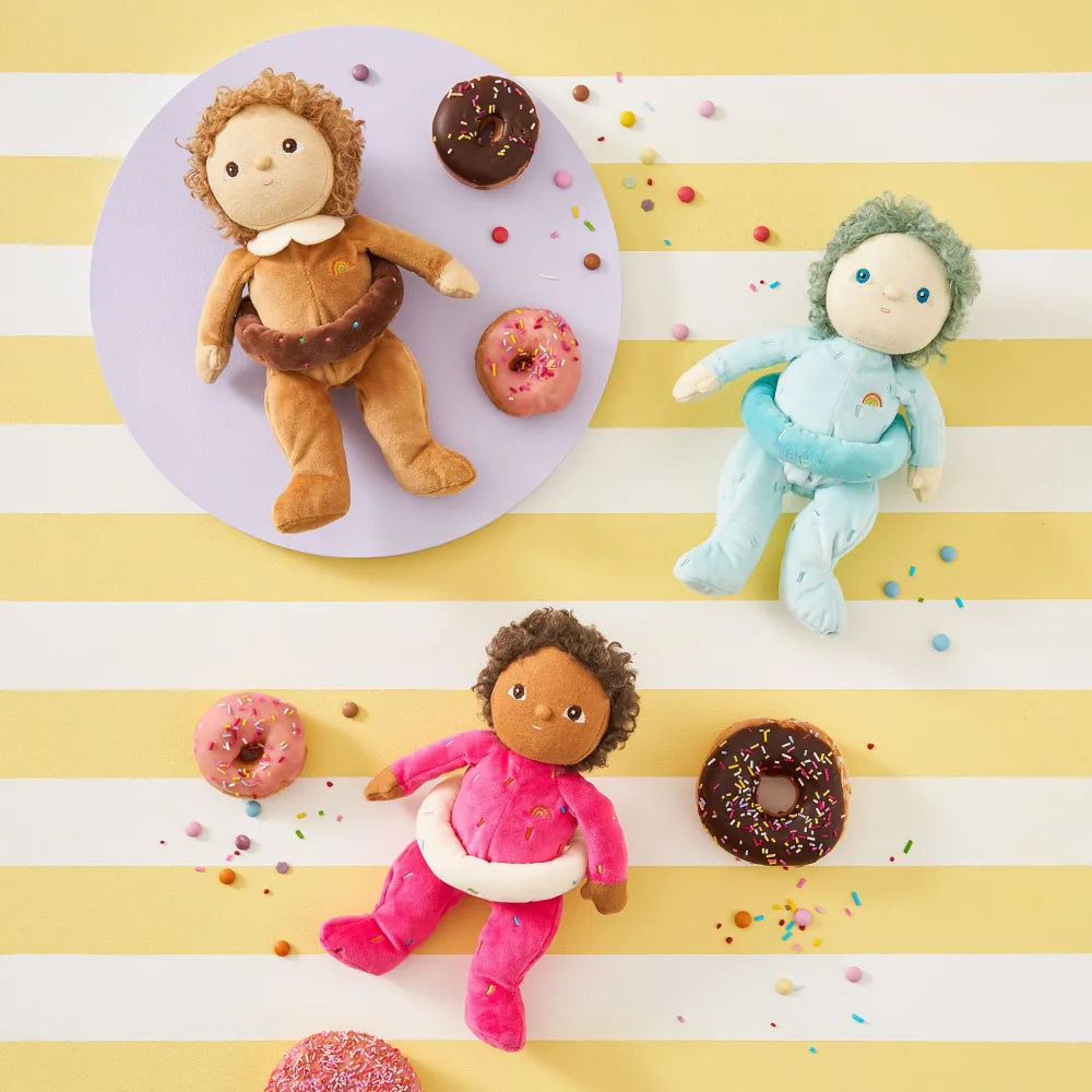 Olli Ella Soft Toys|Dinky Dinkums|Dinky Dinkums Sweet Treats - Darcy Donut