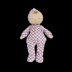 Olli Ella Indoor Play|Soft Toys - Newborns|Dozy Dinkums - Plum Check