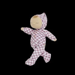 Olli Ella Indoor Play|Soft Toys - Newborns|Dozy Dinkums - Plum Check