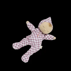 Olli Ella Indoor Play|Soft Toys - Newborns|Dozy Dinkums - Plum Check