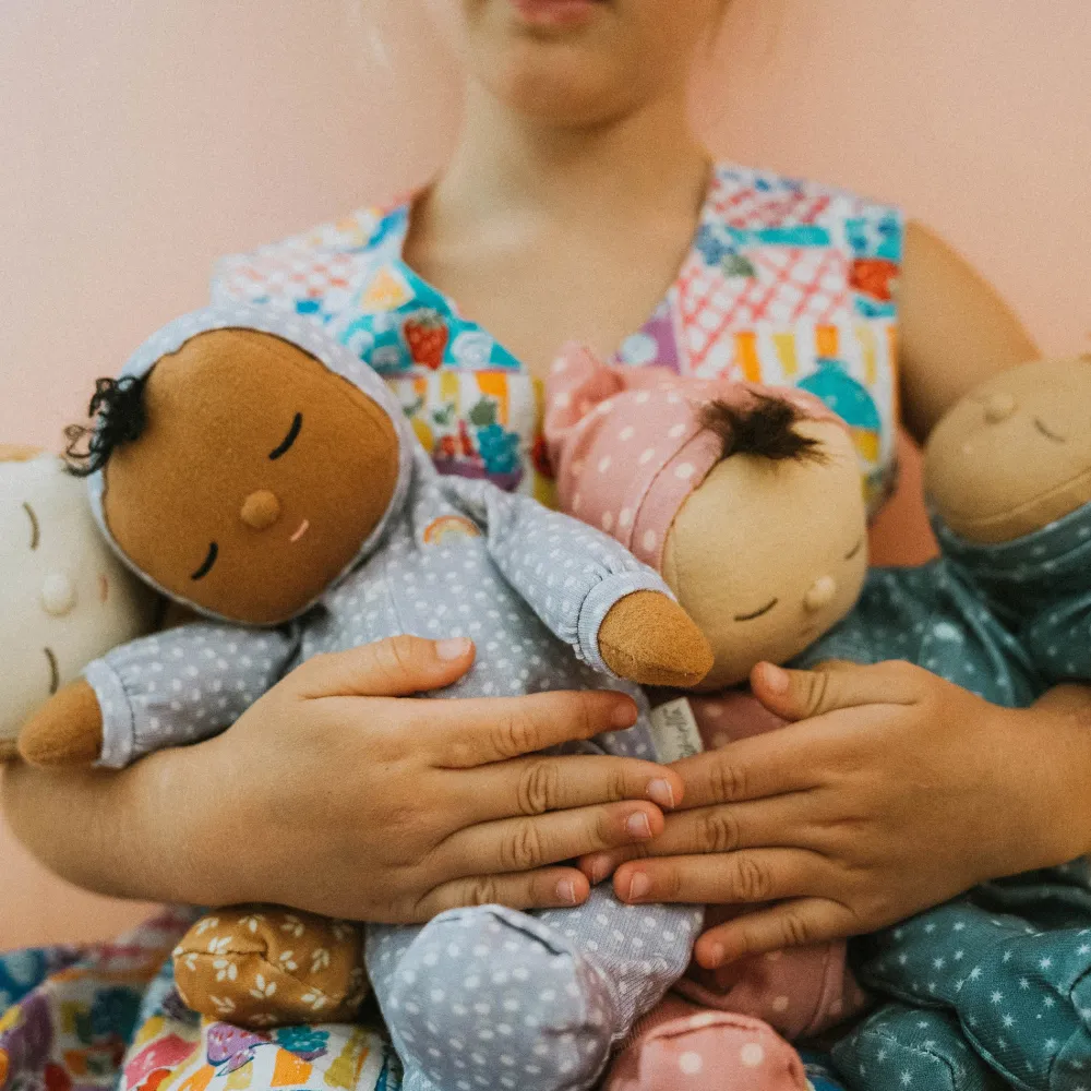 Olli Ella Indoor Play|Soft Toys - Newborns|Dozy Dinkums - Squeak - Posey