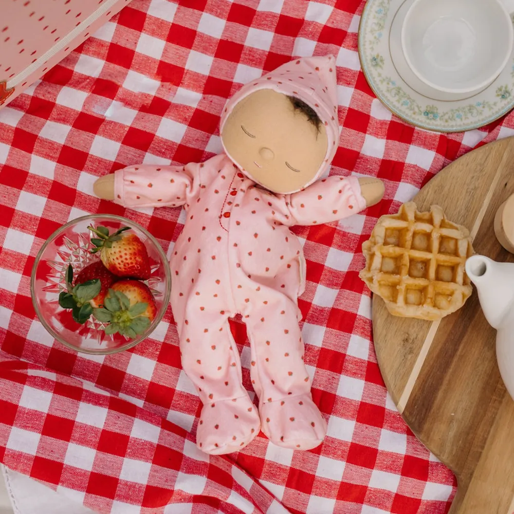 Olli Ella Indoor Play|Soft Toys - Newborns|Dozy Dinkums - Strawberry