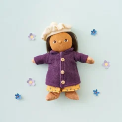 Olli Ella Soft Toys|Small World Play|Dress Me Dinky - Lila Lavender