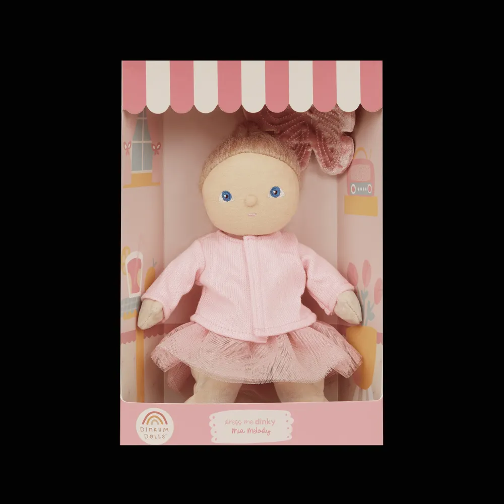 Olli Ella Soft Toys|Small World Play|Dress Me Dinky - Mia Melody