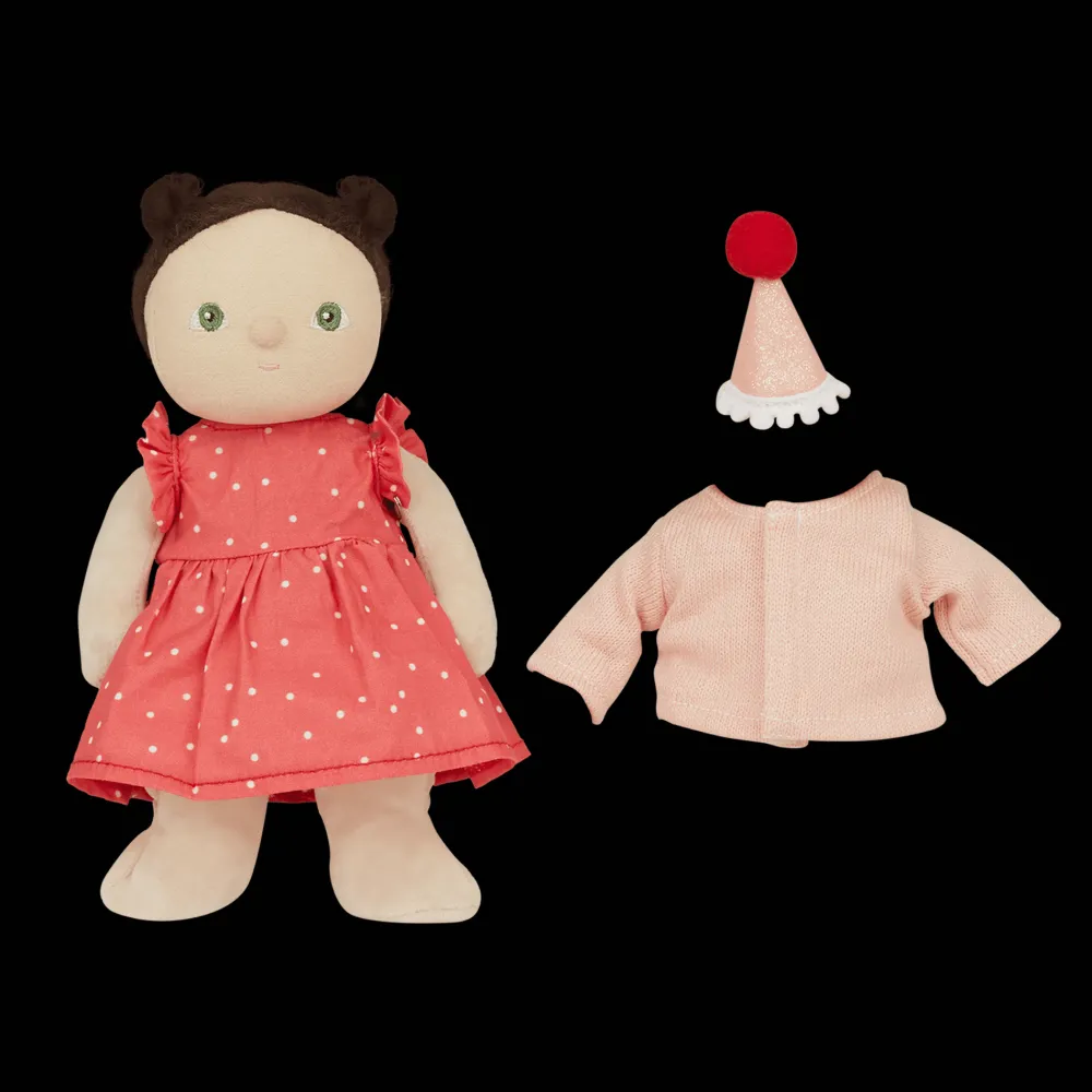 Olli Ella Soft Toys|Small World Play|Dress Me Dinky - Sophie Sundae