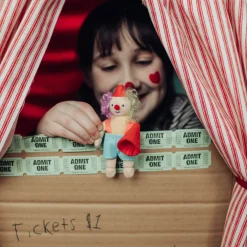 Olli Ella Indoor Play|Small World Play|Holdie Circus Folk - Confetti the Clown
