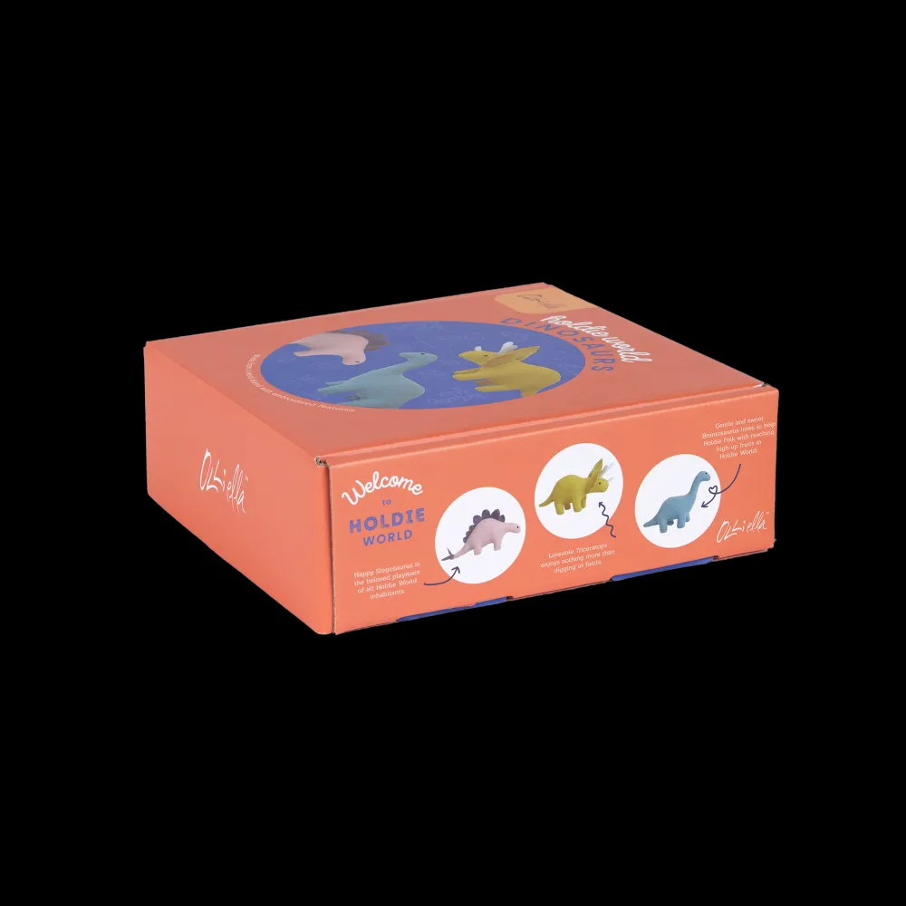 Olli Ella Indoor Play|Small World Play|Holdie Set - Dinosaurs