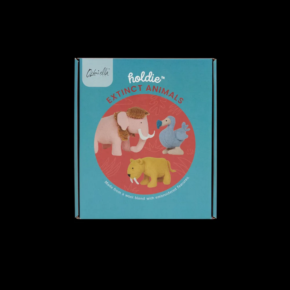 Olli Ella Indoor Play|Small World Play|Holdie Set - Extinct Animals