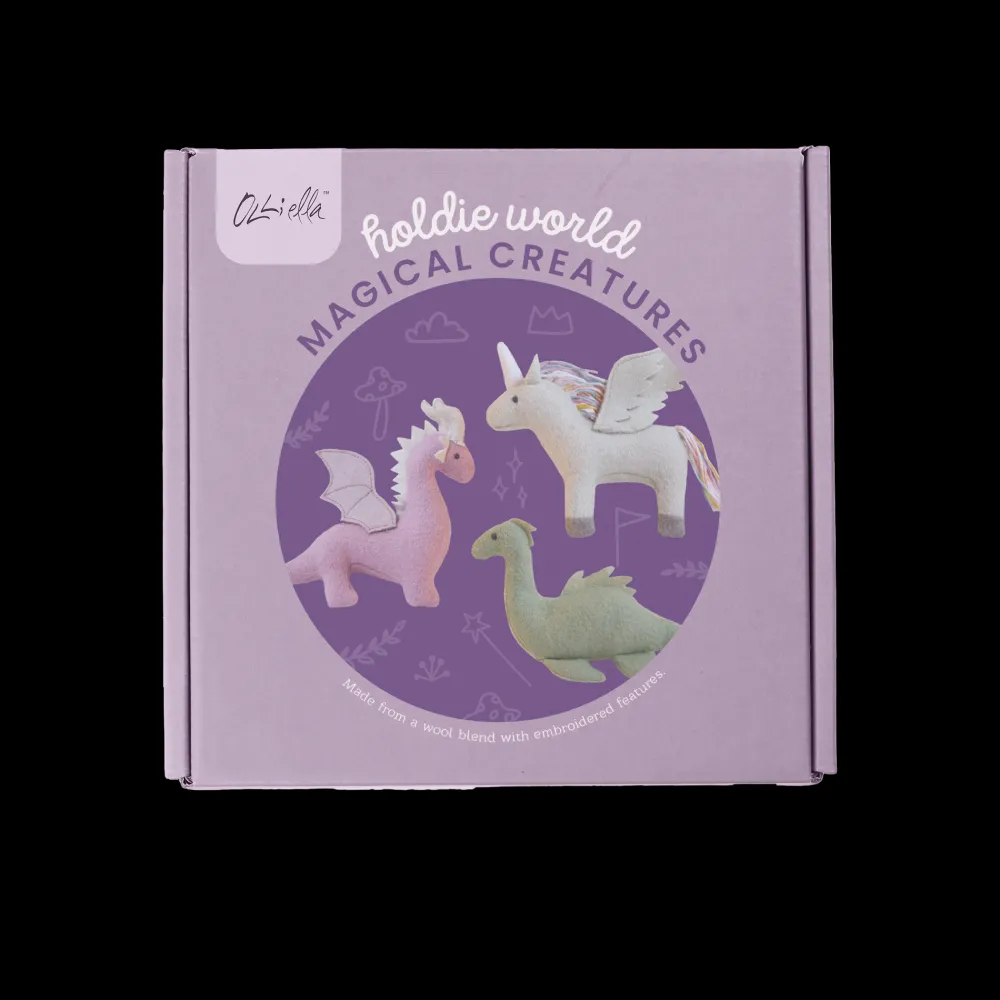 Olli Ella Indoor Play|Small World Play|Holdie Set - Magical Creatures