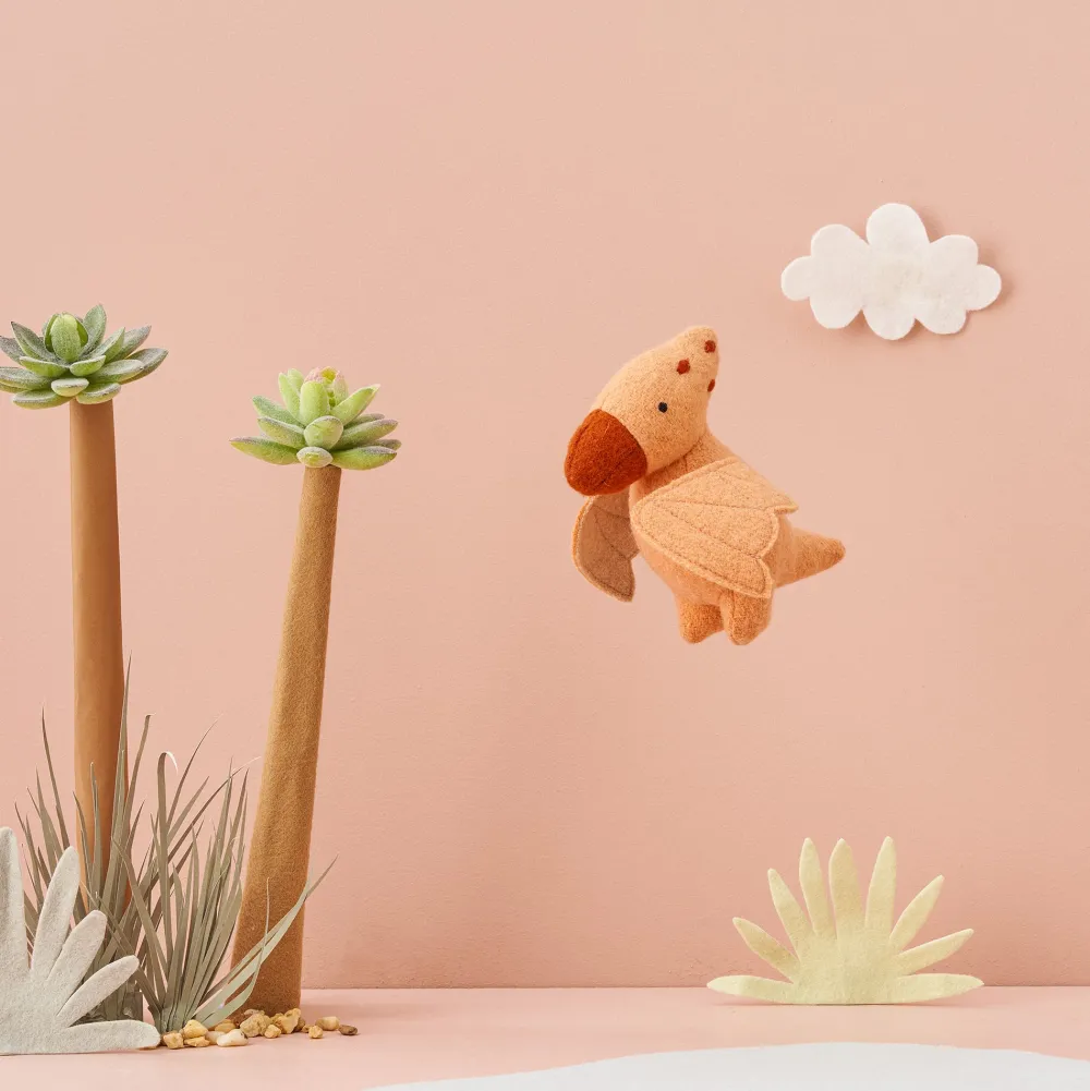 Olli Ella Indoor Play|Small World Play|Holdie Set - Prehistoric Animals