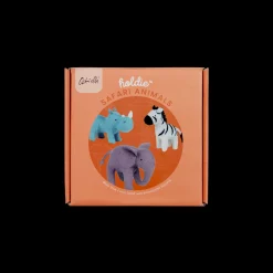 Olli Ella Indoor Play|Holdie World|Holdie Set - Safari Animals