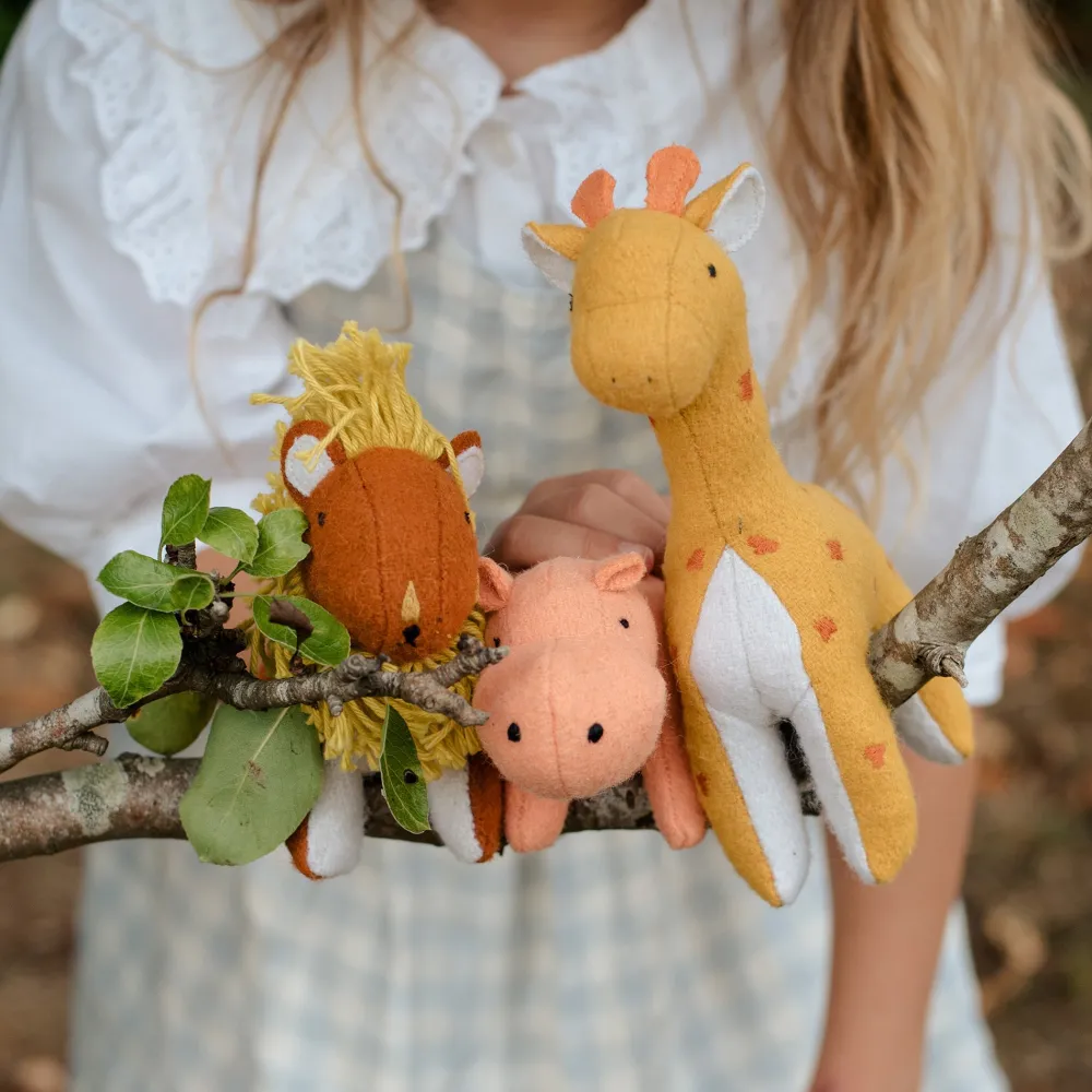 Olli Ella Indoor Play|Small World Play|Holdie Set - Savannah Animals