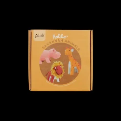 Olli Ella Indoor Play|Small World Play|Holdie Set - Savannah Animals