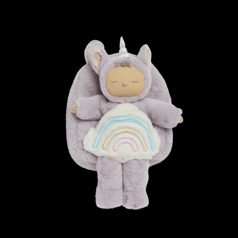 Olli Ella Outdoor Play|Unicorn Universe|Hopalong Unicorn Backpack - Lilac