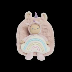 Olli Ella Outdoor Play|Unicorn Universe|Hopalong Unicorn Backpack - Pink