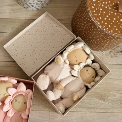 Olli Ella Indoor Play|Soft Toys|Limited Edition Blossom Buds - Gift Set - Gardenia