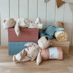 Olli Ella Indoor Play|Soft Toys - Newborns|Lullaby Dozy Dinkum Gift Set - Leo