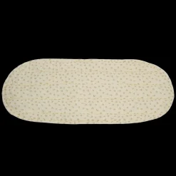 Olli Ella Nursery|Changing Baskets|Luxe Organic Cotton Liner - Leafed Mushroom