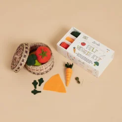 Olli Ella Craft & Activity|Make Your Own Felt Kit - Vegetables