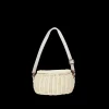 Olli Ella Outdoor Play|To Carry|Mini Chari Rattan Bag - Chalk