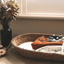 Olli Ella Nursery|Changing Baskets|Nyla Seagrass Changing Basket
