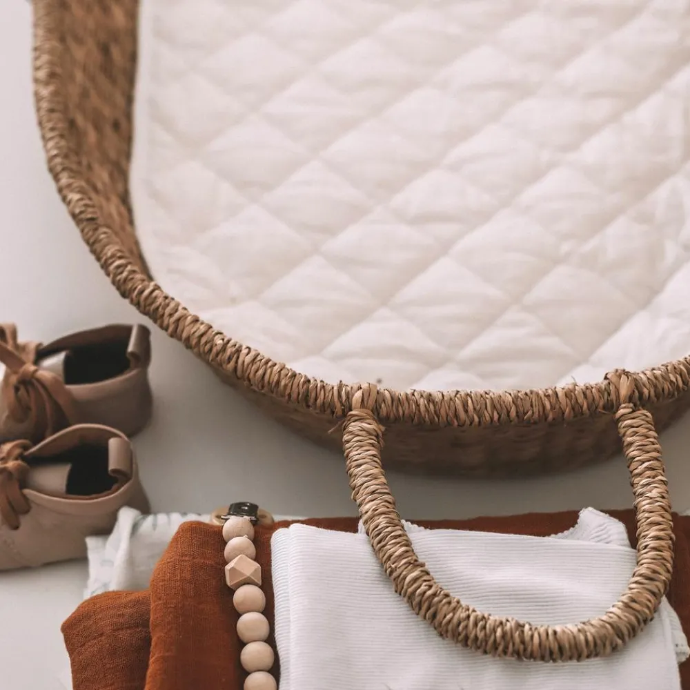 Olli Ella Nursery|Changing Baskets|Organic Cotton Insert