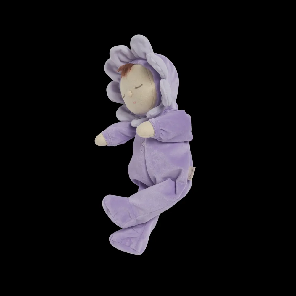 Olli Ella Indoor Play|Soft Toys - Newborns|Petal Dozy Dinkums - Pickle - Lavender