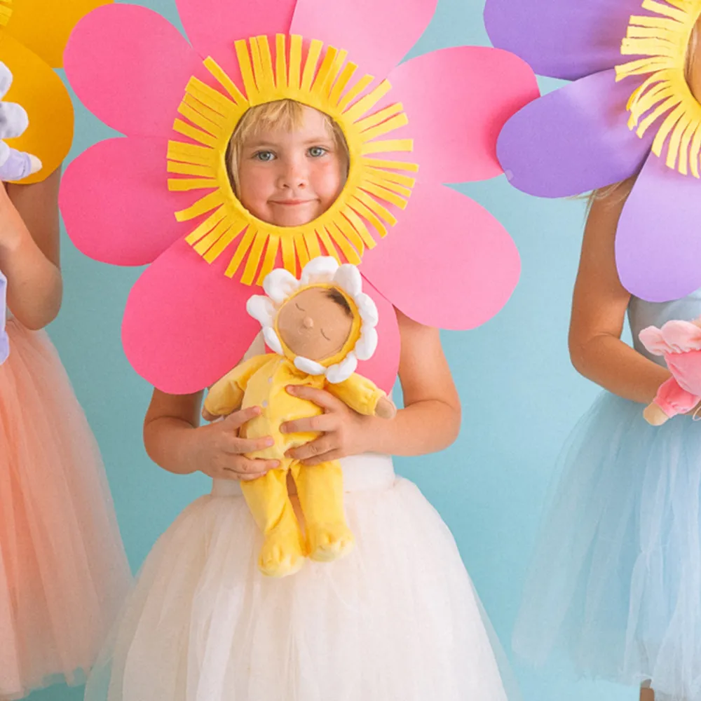 Olli Ella Indoor Play|Soft Toys - Newborns|Petal Dozy Dinkums - Pip - Buttercup