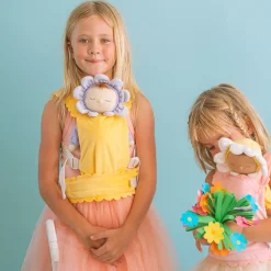Olli Ella Indoor Play|Soft Toys - Newborns|Petal Dozy Dinkums - Pip - Buttercup