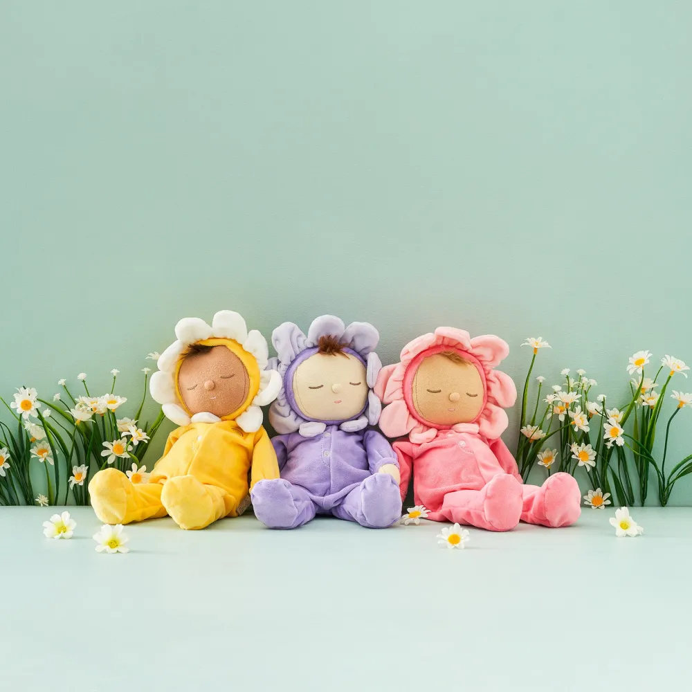Olli Ella Indoor Play|Soft Toys - Newborns|Petal Dozy Dinkums - Pip - Buttercup