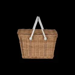 Olli Ella Outdoor Play|For Storage|Piki Rattan Basket - Natural