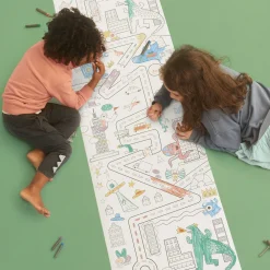 Olli Ella Craft & Activity|Indoor Play|Playpa Paper - Monsters Take Over the City