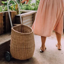 Olli Ella On Wheels|Rattan Big Luggy